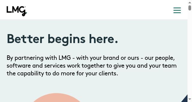 Screenshot of lmg.broker