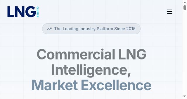 Screenshot of lngcluster.com