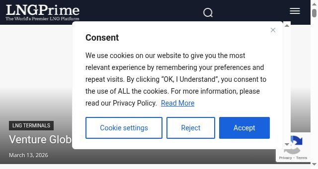 Screenshot of lngprime.com