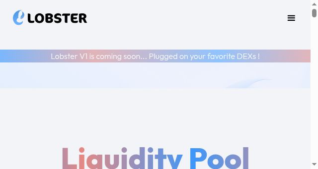 Screenshot of lobster-protocol.com