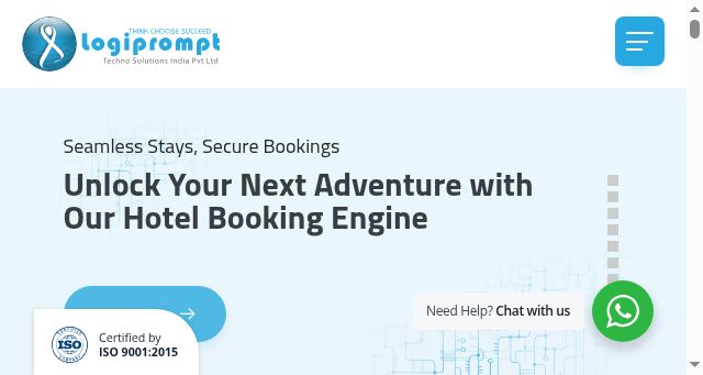 Screenshot of logiprompt.com