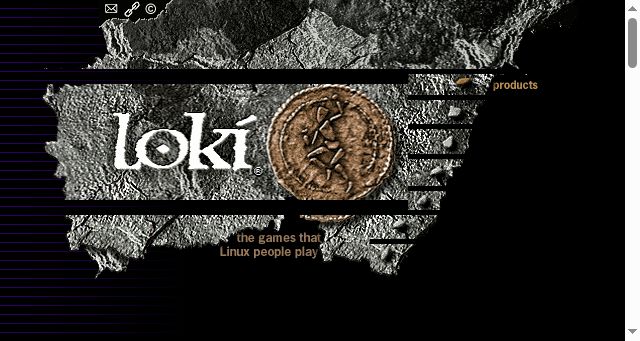 Screenshot of lokigames.com