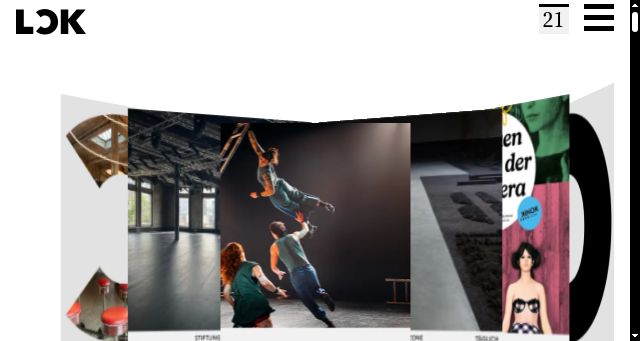 Screenshot of lokremise.ch