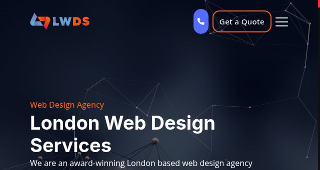 Screenshot of londonwebsitedesignservices.com