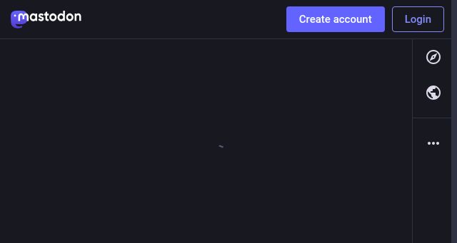 Screenshot of lopp.social