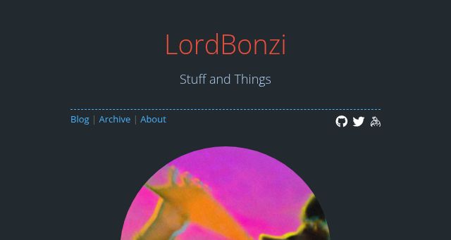 Screenshot of lordbonzi.pro