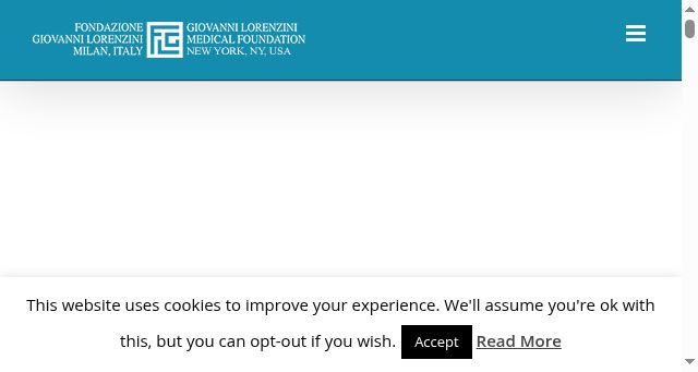 Screenshot of lorenzinifoundation.org