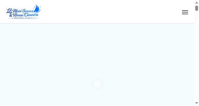 Screenshot of losangeleshousecleaners.net