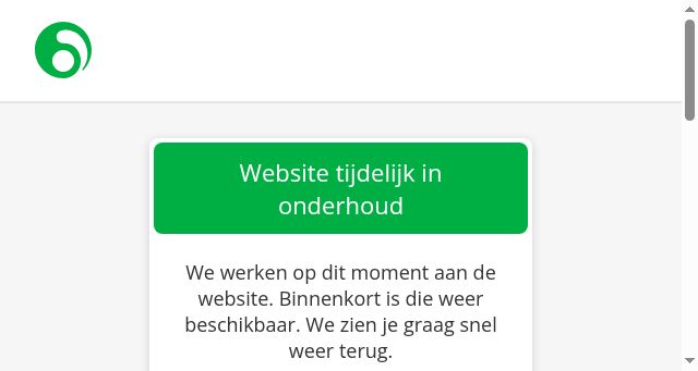 Screenshot of lotto.be