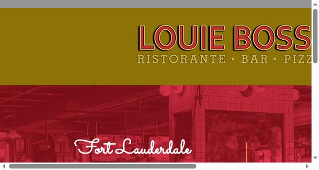 Screenshot of louiebossi.com