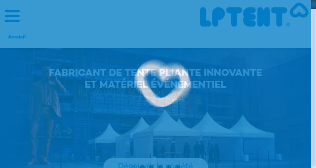 Screenshot of lptent.com