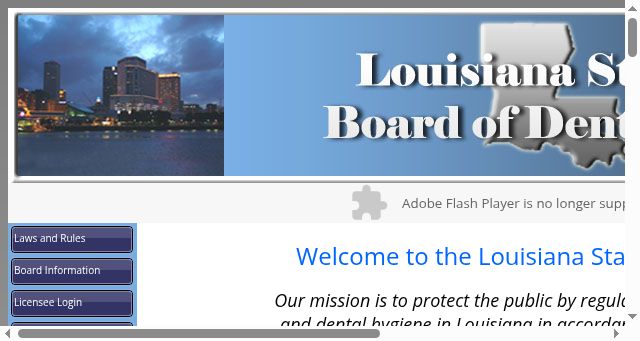 Screenshot of lsbd.org