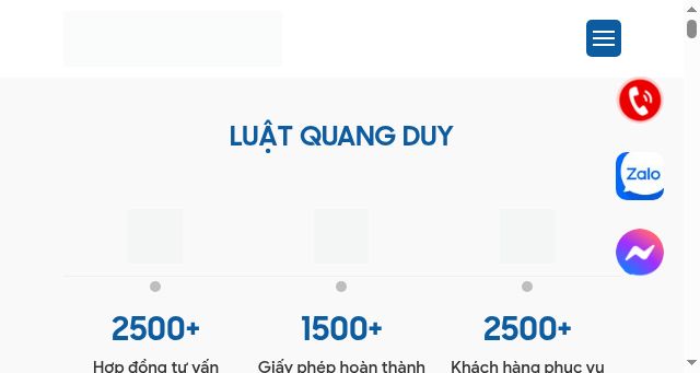 Screenshot of luatquangduy.com
