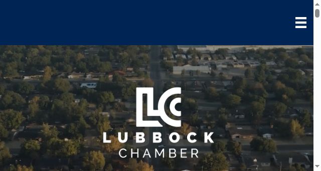 Screenshot of lubbockchamber.com