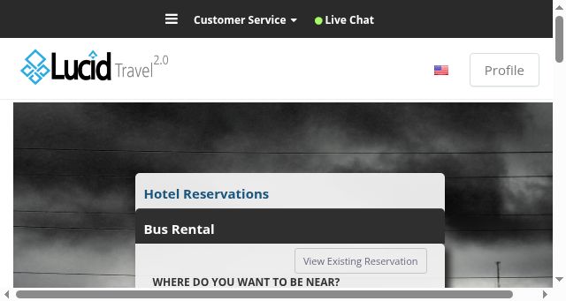 Screenshot of lucidhotels.us
