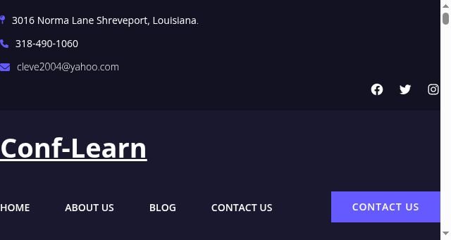 Screenshot of lucieawards.com