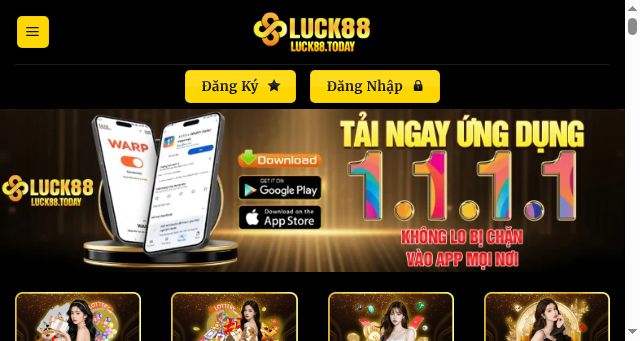 Screenshot of luck88.today