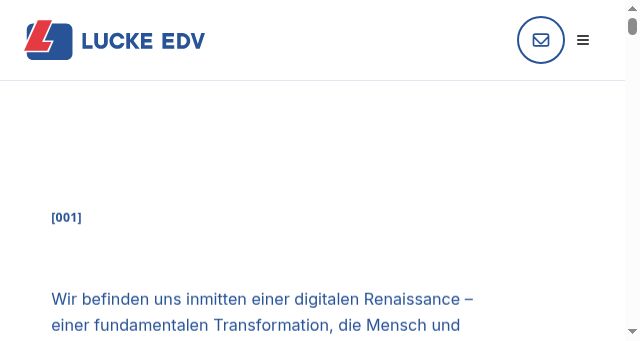 Screenshot of lucke-edv.de