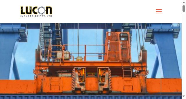 Screenshot of luconindustries.com.au