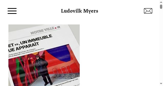 Screenshot of ludovilkmyers.com