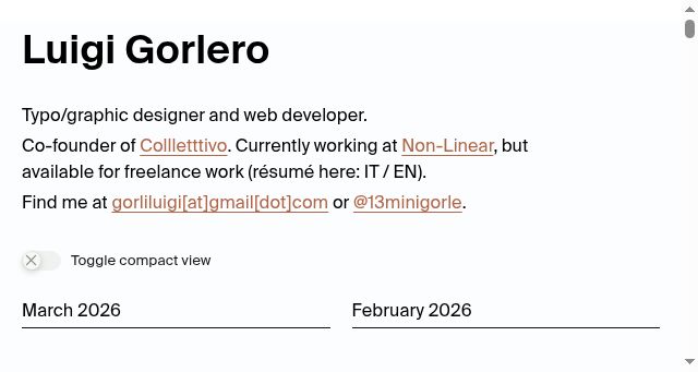 Screenshot of luigigorlero.com