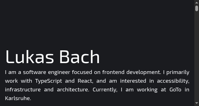 Screenshot of lukasbach.com