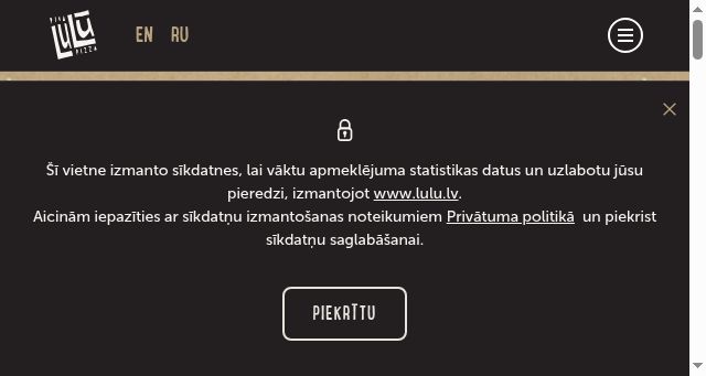 Screenshot of lulu.lv