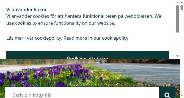 Screenshot of lund.se