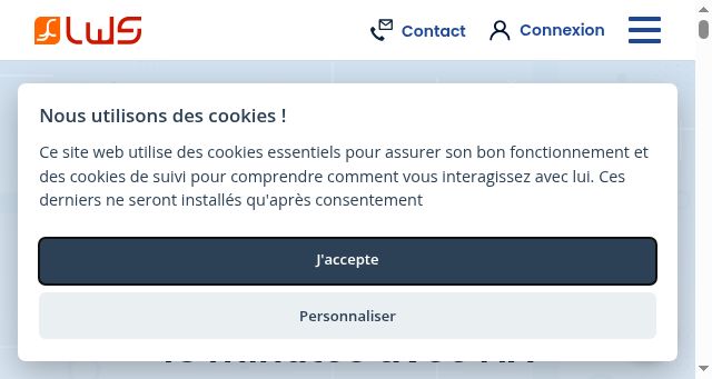 Screenshot of lws.fr