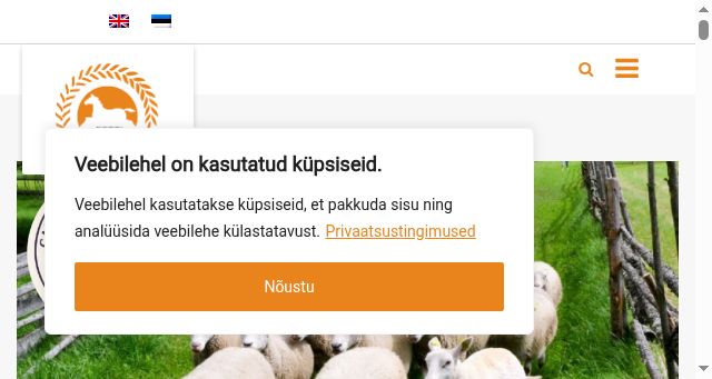 Screenshot of maaelumuuseumid.ee