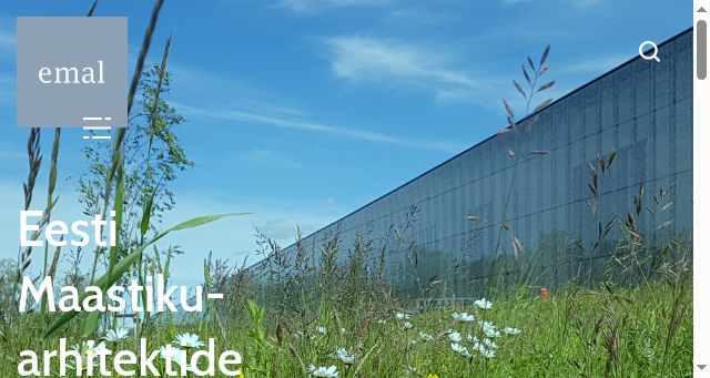 Screenshot of maastikuarhitekt.ee