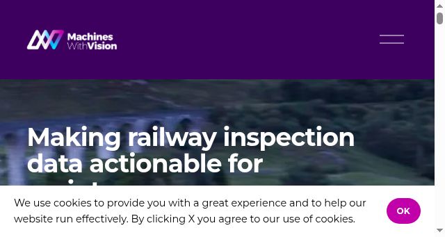 Screenshot of machineswithvision.com