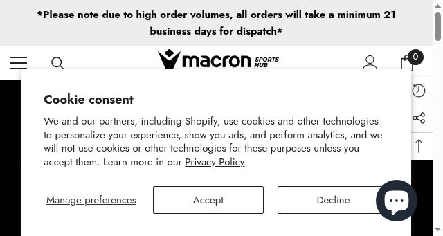 Screenshot of macronvic.com.au