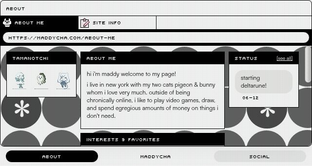 Screenshot of maddycha.com