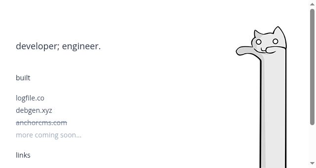 Screenshot of madebykieron.co.uk