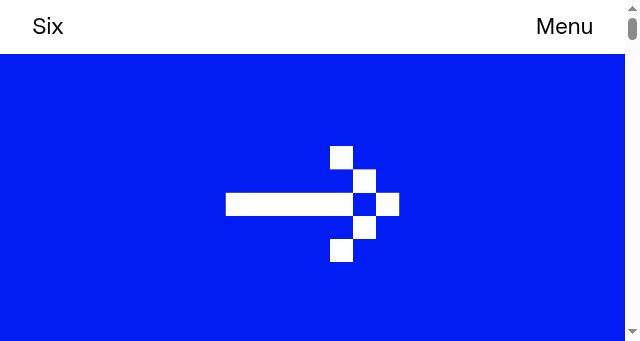 Screenshot of madebysix.com