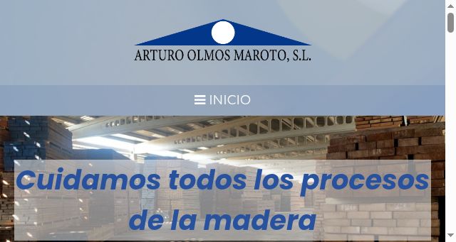 Screenshot of maderas-olmos.com