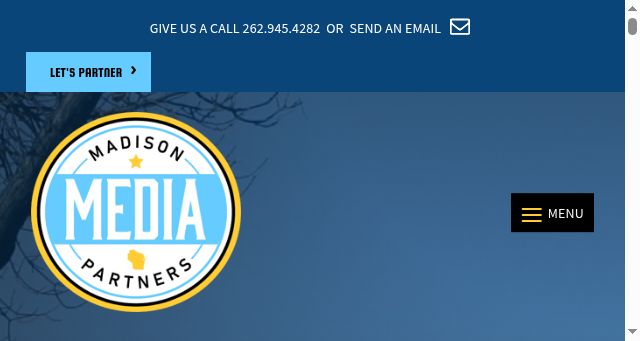 Screenshot of madisonmediapartners.com