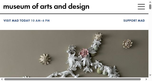 Screenshot of madmuseum.org