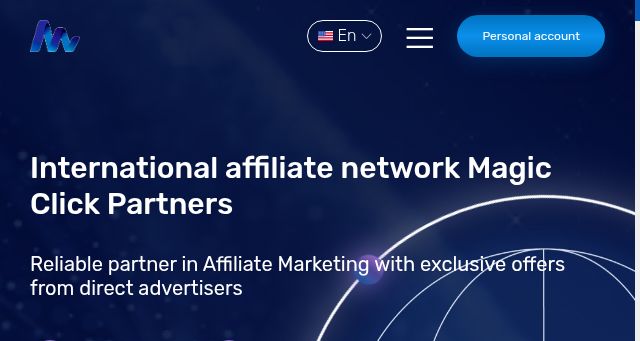 Screenshot of magicclick.partners