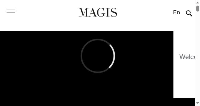 Screenshot of magisdesign.com