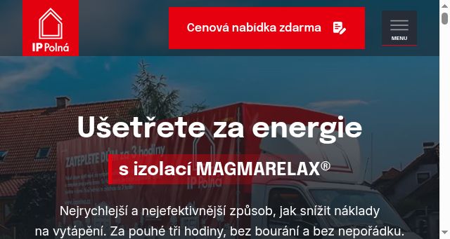 Screenshot of magmarelax.cz