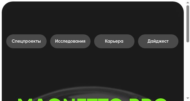 Screenshot of magnetto-pro.space