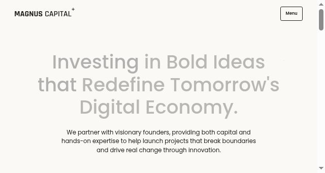 Screenshot of magnuscapital.com