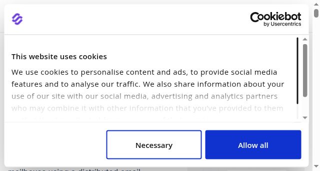 Screenshot of mailforge.ai