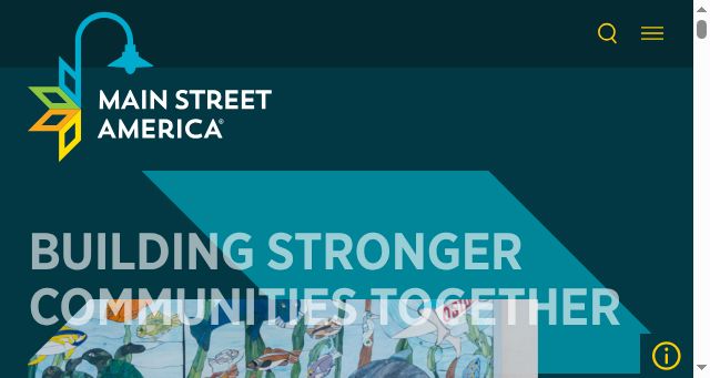 Screenshot of mainstreet.org