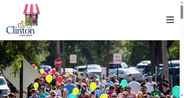 Screenshot of mainstreetclintonms.com