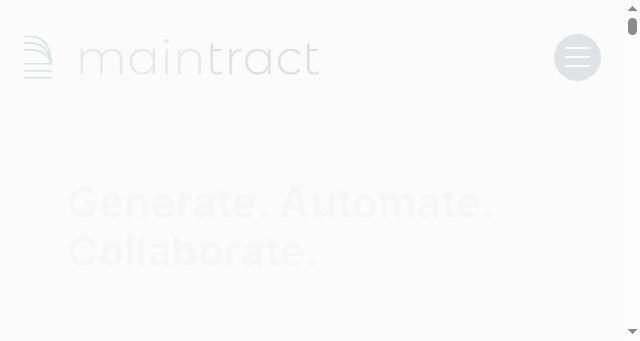 Screenshot of maintract.com