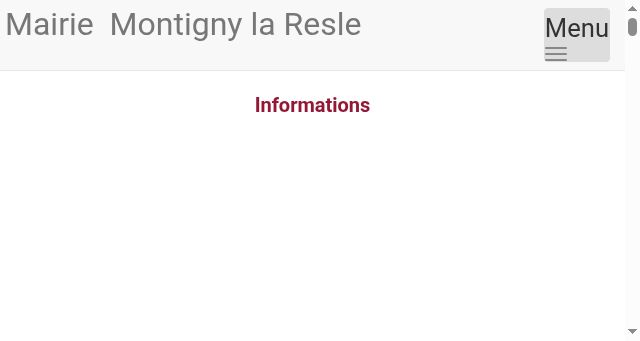 Screenshot of mairie-montigny-la-resle-89.fr