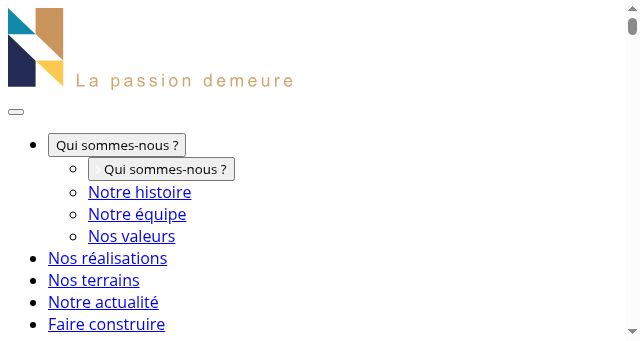 Screenshot of maisons-novalis.fr